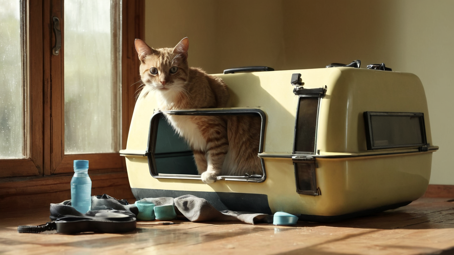 Veterinary call preparation for cat smoke exposure concerns