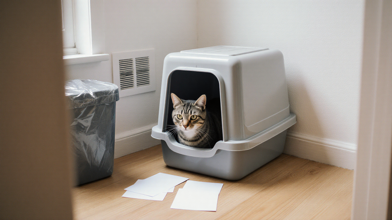 Cat Litter Box Emergency Odor Control Plan for Small Apartments hero