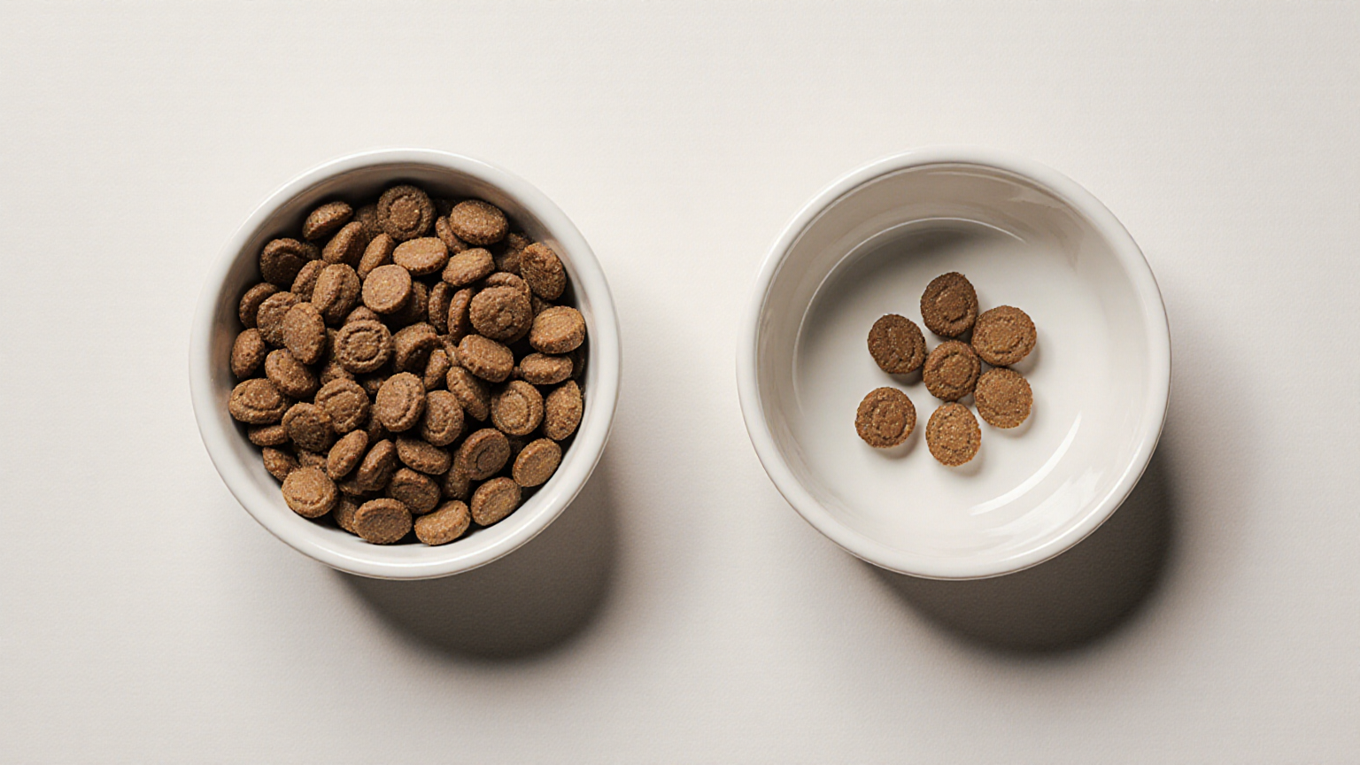 Blank wooden reward tokens beside a plain leash for a preplanned treat allowance