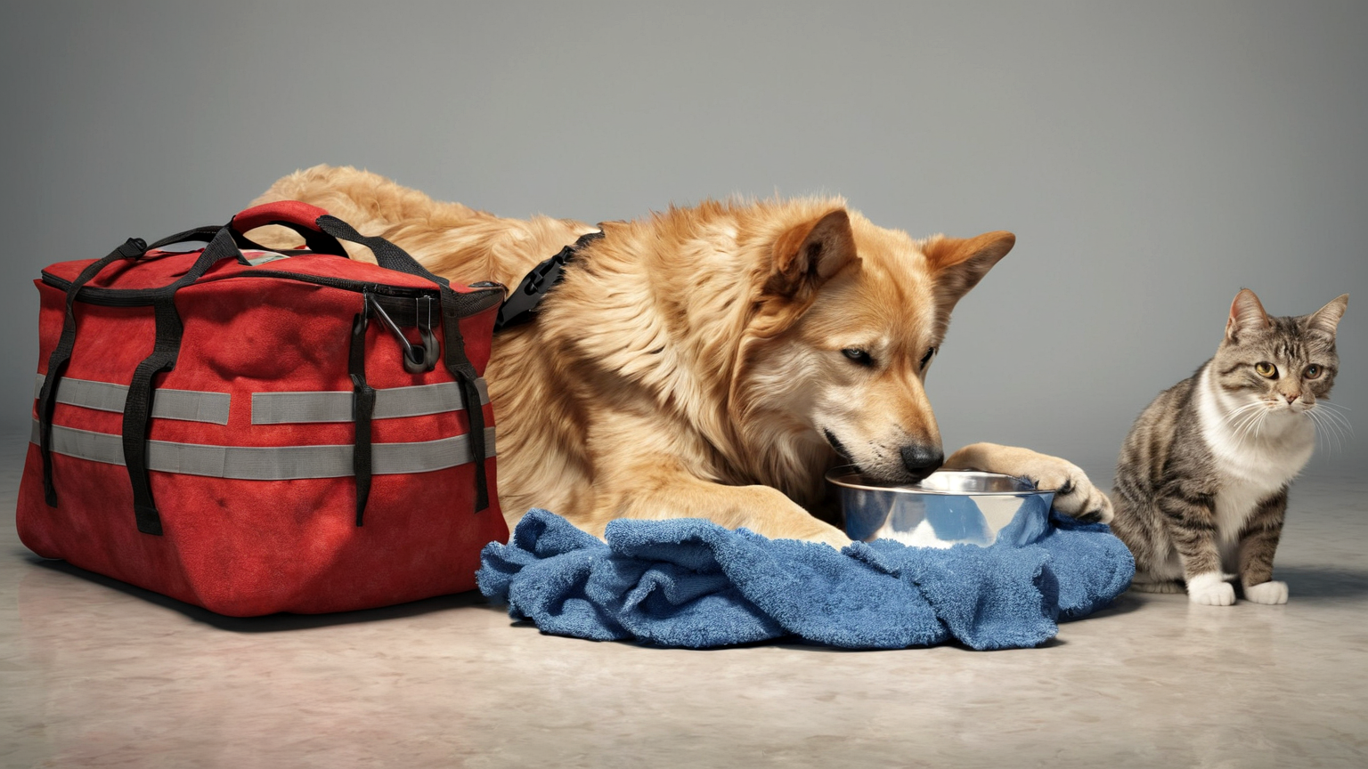 Pet First-Aid, Temperature, and Transport Plan for Dogs and Cats