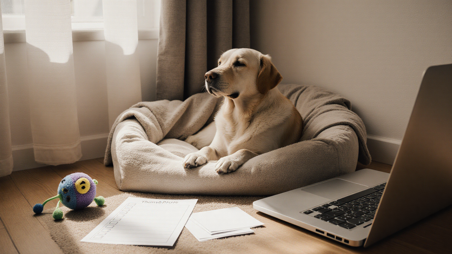 Senior Dog Storm Anxiety Hiding and Medication Vet Plan for 2026
