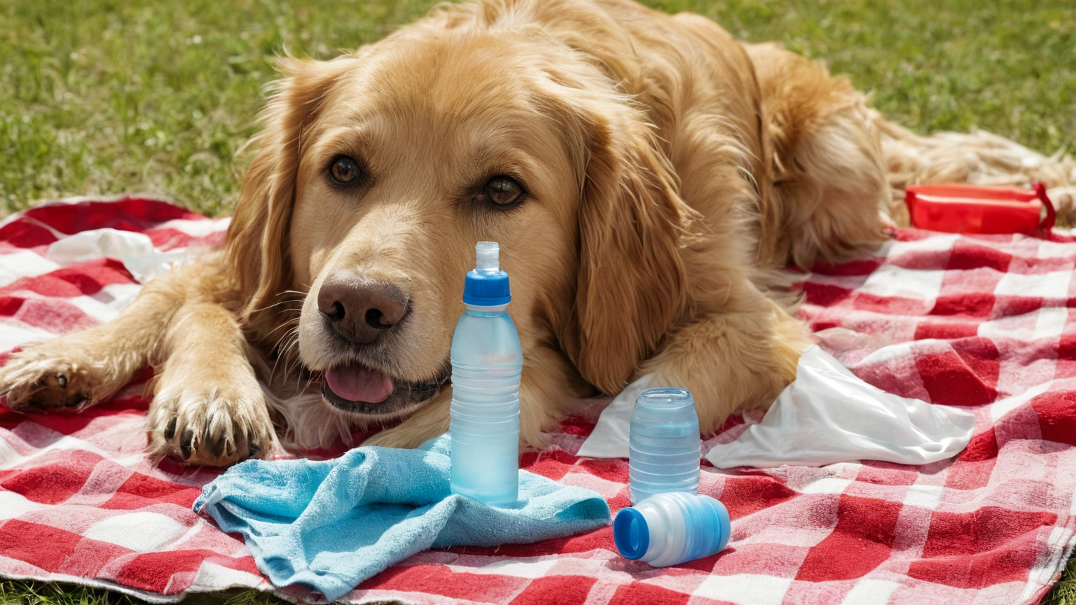 Pre-check the water before you unclip the leash
